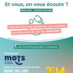 Flyer pour l'acompagnement à la santé mentale